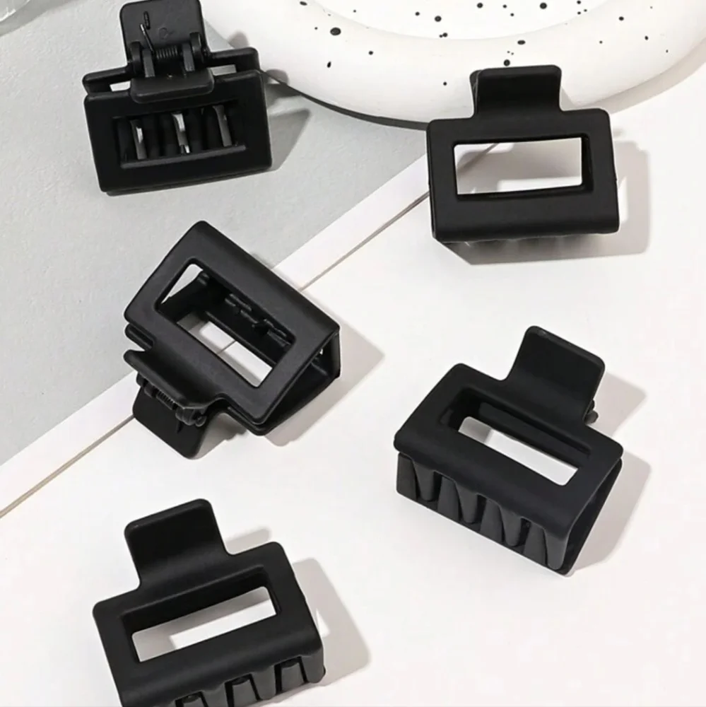 5 mini hair clips